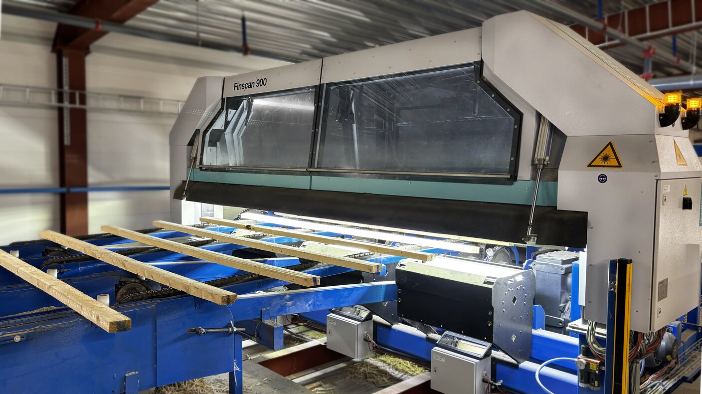 Finscan: Increased sorting speed and consistent quality at Nordanå Trä